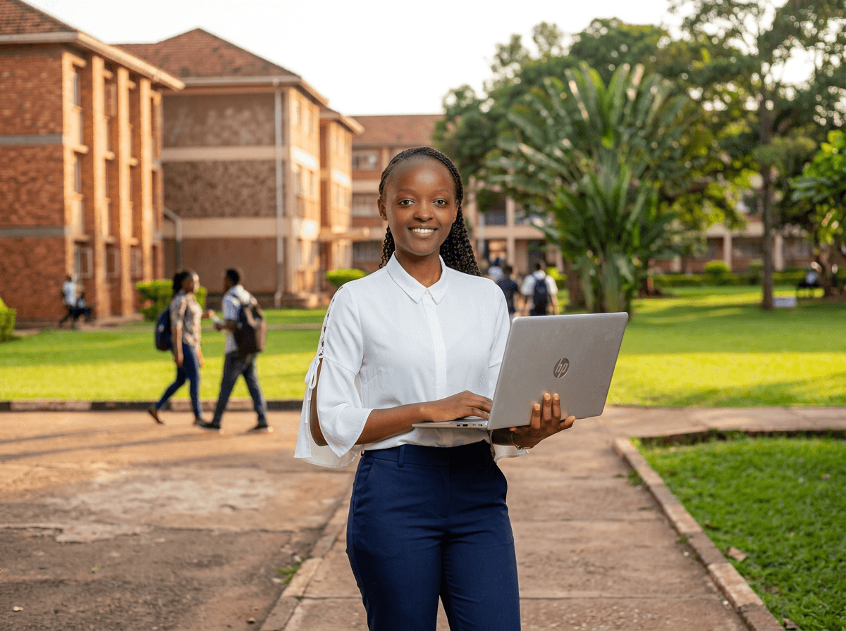 Student preparing for their career